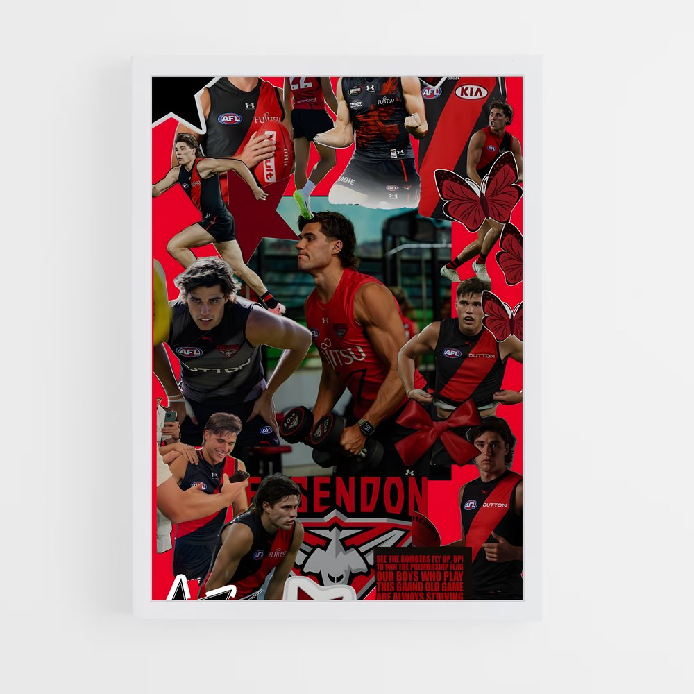 Poster Essendon Glory – affiche Football australien (vue 3)